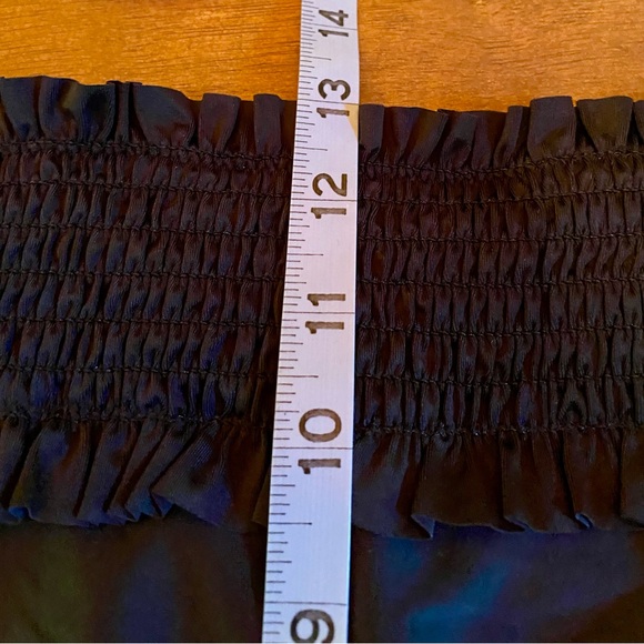 🏖️SHEKINI Ruched/Smocked High Waisted Swim Bottom🏖️ NWT - Picture 10 of 14